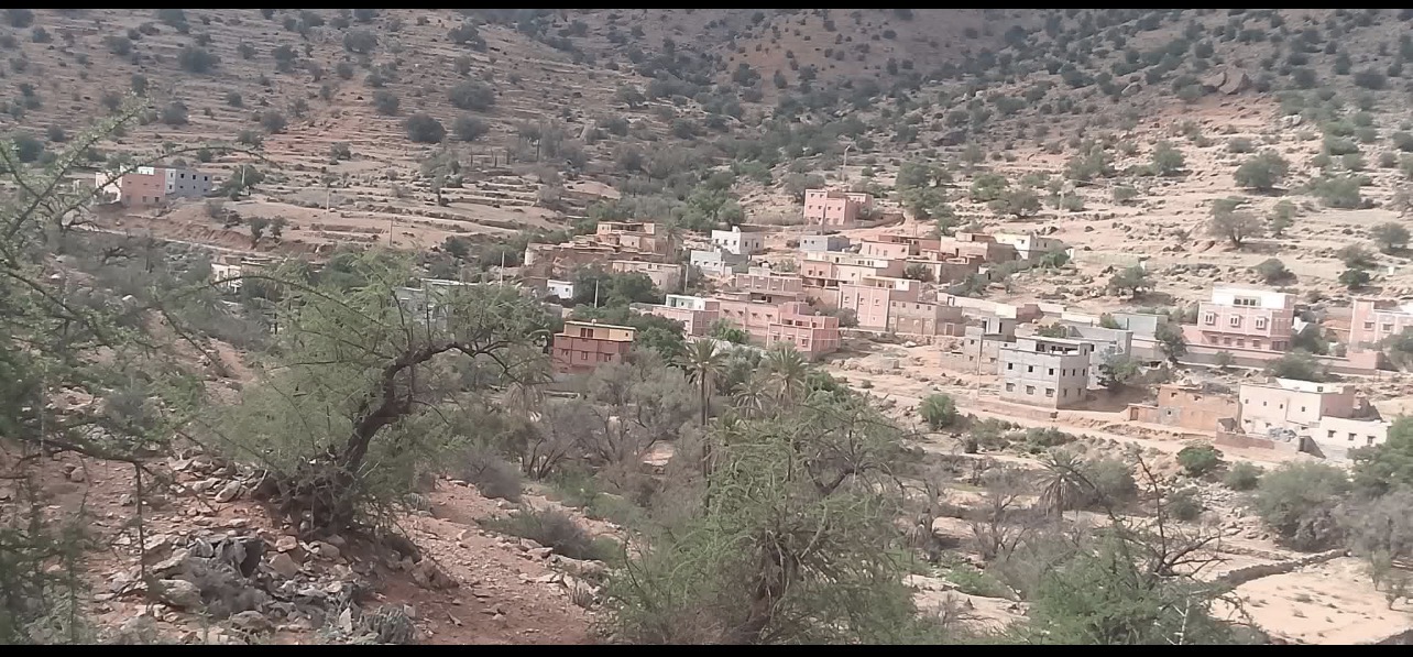 مشهد بانورامي من أيت إسافن